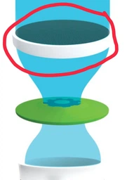Водозберігаюча насадка DROP PM06T-SH для душу - Економія 50%, 6 л/хв, універсальна 1/2"