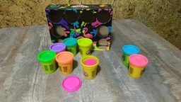 Ігровий набір Hasbro Play Doh 8 кольорів Неон (E5063) (5010993560202) фото от покупателей 8