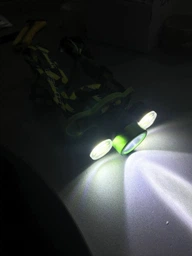 Ліхтар на чоло NIGHT VISION FLUORESCENCE CT012-P-TG, 2x18650, Type-C, signal light, zoom, Box фото від покупців 1