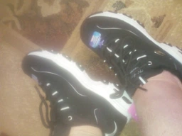 Жіночі кросівки Skechers D`Lites Freeze Talk Black/White 36 Білий 66666125-BLK фото від покупців 15