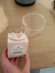 Подарунковий набір чаю Lovare в пірамідках Impression tea box з фірмовою чашкою (4820198877231) фото від покупців 6