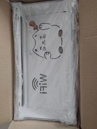 Настінна коробка для роутера Wi-Fi Полка 40*20,5*10 см Котик фото від покупців 13