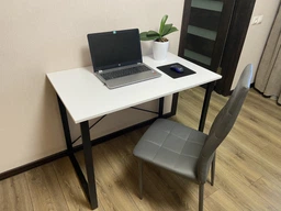 Комп'ютерний стіл Ferrum-decor Дейв 75x100x60 чорний ДСП Дуб Сан-Маріно 16мм (DEY004) фото від покупців 18