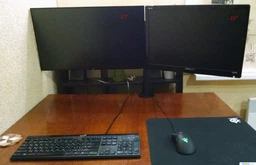 Кріплення для 2-х моніторів ITech MBS-12F настільне 13"-27" навантаження 8кг фото від покупців 1