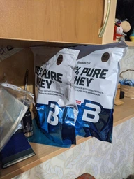 Протеїн BioTech USA 100% PURE WHEY 400 грамів Смак Банан