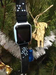 Дитячий годинник Smart Watch Q529 (Блакитний) фото від покупців 9