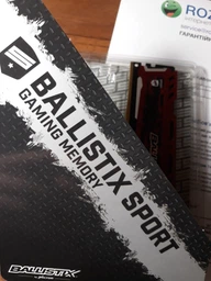 Оперативная память Crucial DDR4-2400 8192MB PC4-19200 Ballistix Sport LT Red (BLS8G4D240FSEK) фото от покупателей 7