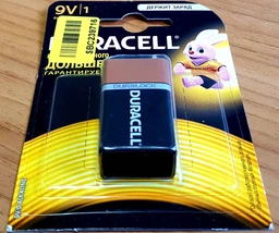 Щелочная батарейка Duracell 6LR61 MN1604 9V 1 шт (5000394077225) фото от покупателей 8
