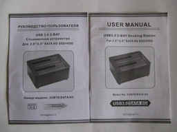 Док-станция Agestar для HDD 2.5"/3.5" USB 3.0 (3UBT8 Black) фото от покупателей 12