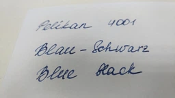 Чернила Pelikan 4001 Blue-Black в стеклянном флаконе 30 мл Сине-черные (301028) фото от покупателей 3