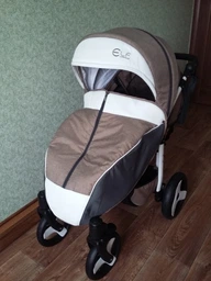 Прогулочная коляска Camarelo Elf XEL-05-Black Кофейная (158700) фото от покупателей 8