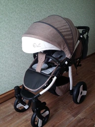 Прогулочная коляска Camarelo Elf XEL-05-Black Кофейная (158700) фото от покупателей 6