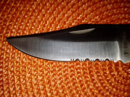 Нож складной TOPEX с фиксатором 90 мм (98Z101) фото от покупателей 2