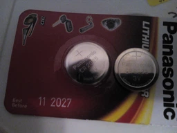 Батарейка літієва Panasonic Lithium Coin CR-2025EL/1B, CR2025, 3V, блістер 1шт
