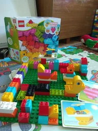 Конструктор LEGO DUPLO Мои первые кубики 80 деталей (10848)