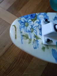 Скейт Пенні борд Penny board Graffics 22 Light Blue Rose фото від покупців 1