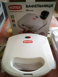 Вафельниця ROTEX RSM120-W