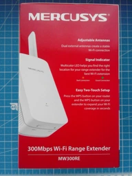 Ретранслятор Mercusys MW300RE WiFi4 / 100Мбит/с / 3 внешние антенны MU-MIMO фото от покупателей 18