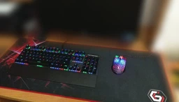 Коврик для мыши Gembird MP-GAMEPRO-L Black игровой 400*450 мм толщина 3 мм профессиональный геймерский для ПК мышка