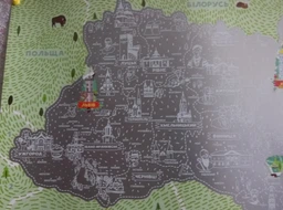 Скретч-карта мира 1DEA.me Travel Map Моя Рідна Україна (UAR) фото от покупателей 1