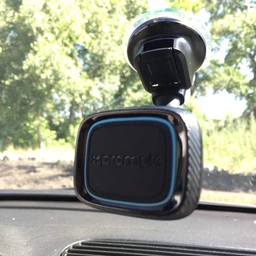 Автотримач для телефону магнітний Promate MagMount-4 Maroon (magmount-4.maroon) фото від покупців 7