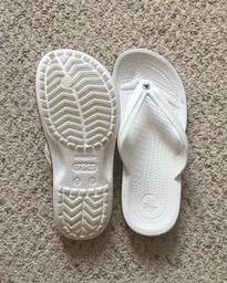 Тапочки CROCS Crocband™ Flip White 11033-100 36-37 фото від покупців 11