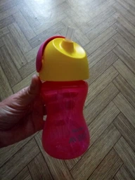 Чашка с трубочкой Philips AVENT 300 мл 12 мес+ Розовая (SCF798/02) фото от покупателей 8