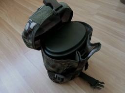 Подсумок для армейского котелка с утяжкой ЗСО Black (6685) фото от покупателей 4