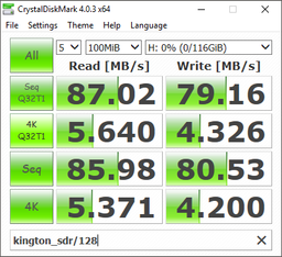 Карта памяти Kingston SDXC 128GB Canvas React Class 10 UHS-I U3 V30 (SDR/128GB)