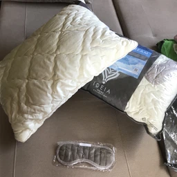 Подушка для сну IDEIA Air Dream Classic 70х70 Антиалергенне волокно два чохли з блискавкою Біла (4820182658310)