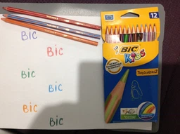 Олівці кольорові BIC Tropicolor 12 кольорів (3270220022503)