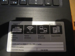 Ноутбук Acer Aspire 3 A315-51 (NX.GNPEU.075) Obsidian Black фото от покупателей 7