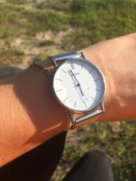 Жіночий годинник Geneva Steel Silver фото от покупателей 7