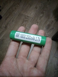 Аккумулятор Samsung 18650 2500 мА*ч 35 A (INR18650-25R) фото от покупателей 3