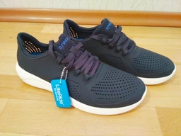 Crocs LiteRide Pacer Almost white 206705 Khaki-Multi Білий 40-41р фото від покупців 3