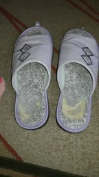 Женские домашние тапочки с открытым носком FX shoes 11044 36-37 24.2 см Фиолетовые (2820000003461) фото от покупателей 3