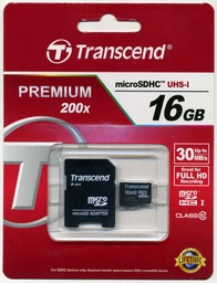 Карта памяти MicroSDHC 32GB Class 10 Transcend Premium + SD-adapter (TS32GUSDHC10) фото от покупателей 4