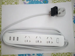 Мережевий фільтр Xiaomi Power Strip, 3 розетки/3xUSB-A, 15W, 1.8 м, White (XMCXB01QM)