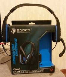 Наушники Sades SA-711 Chopper Gaming Headphone Blue/Black (SA711-B-BL) фото от покупателей 13