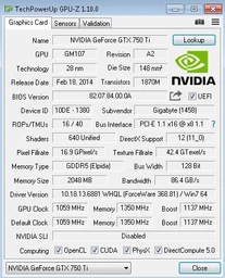 Видеокарта Gigabyte PCI-Ex GeForce GTX 750Ti WindForce 2X 2048MB GDDR5 (128bit) (1059/5400) (2 x DVI, 2 х HDMI) (GV-N75TOC2-2GI) фото от покупателей 4