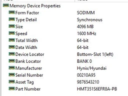 Оперативная память HyperX SODIMM DDR3L-1600 16384MB PC3-12800 (Kit of 2x8192MB) (HX316LS9IBK2/16) фото от покупателей 17