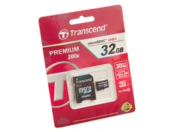 Карта памяти MicroSDHC 32GB Class 10 Transcend Premium + SD-adapter (TS32GUSDHC10) фото от покупателей 3