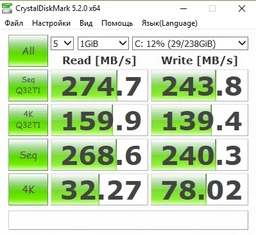Накопичувач SSD 256GB Transcend SSD370 Premium 2.5" SATAIII MLC (TS256GSSD370S)