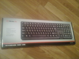 Клавіатура дротова Real-El Standard 500 USB фото від покупців 10