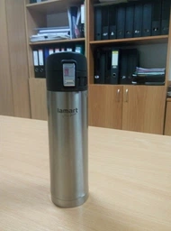 Термос Lamart Branche 0.42 л Коричневый (LT4064) фото от покупателей 8