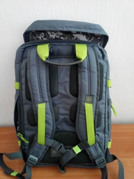 Рюкзак для ноутбука HP Odyssey 15.6" Grey/Green (L8J89AA) фото от покупателей 19