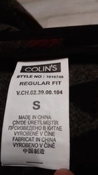 Пальто осеннее короткое женское Colin's CL1016748MTC S Разноцветное фото от покупателей 5