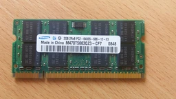 Оперативна пам'ять Samsung SODIMM DDR2 2Gb 800MHz PC2-6400 (M470T5663QZ3-CF7) фото от покупателей 2