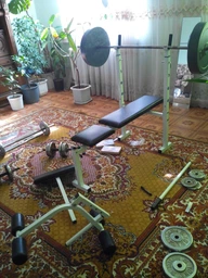 Скамья Newt ProGym Plus со стойкой для штанги (NE-SK-0680) фото от покупателей 1