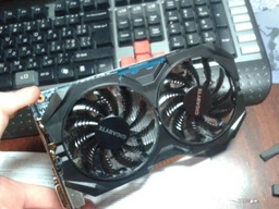 Видеокарта Gigabyte PCI-Ex GeForce GTX 750Ti WindForce 2X 4096MB GDDR5 (128bit) (1059/5400) (2 x DVI, 2 х HDMI) (GV-N75TWF2OC-4GI)